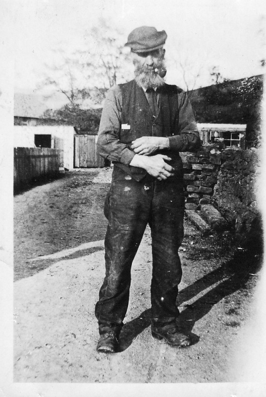 Black and white picture of Robert Cairn's great hrandfather 